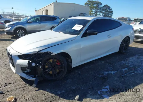 2023 BMW 430I z USA, uszkodzony, nr VIN WBA53AP00PCM84766